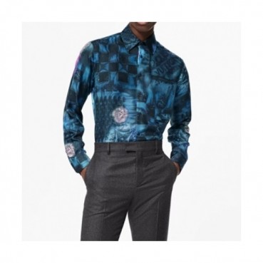 Louis vuitton  Mens Trendy shirts - 루이비통 2021 남성 트렌디 셔츠 Lou03405x Size(s 