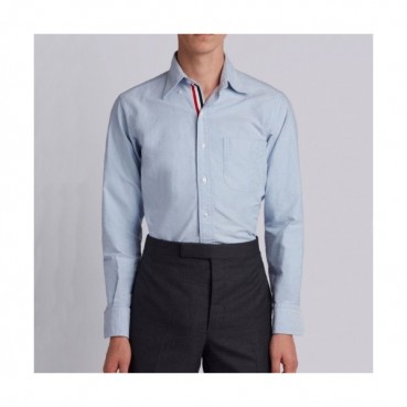 Thom Browne  Mens Strap Cotton Tshirts Blue - 톰브라운 2021 남성 스트랩 코튼 셔츠 Thom01328x Size(0 