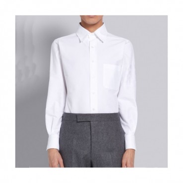 Thom Browne  Mens Strap Cotton Tshirts - 톰브라운 2021 남성 스트랩 코튼 셔츠 Thom01327x Size(0 