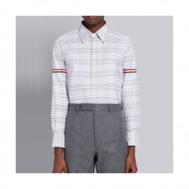 Thom Browne  Mens Strap Cotton Tshirts - 톰브라운 2021 남성 스트랩 코튼 셔츠 Thom01324x Size(0 