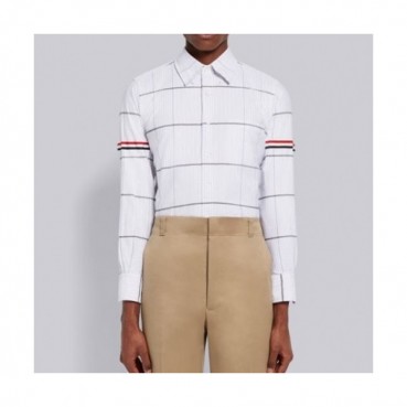 Thom Browne  Mens Strap Cotton Tshirts - 톰브라운 2021 남성 스트랩 코튼 셔츠 Thom01323x Size(0 