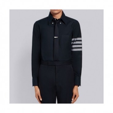 Thom Browne  Mens Strap Tshirts Navy - 톰브라운 2021 남성 스트랩 셔츠 Thom01321x Size(0 