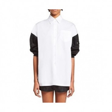 Prada  Womens Basic Cotton Tshirts White - 프라다 2021 여성 베이직 코튼 셔츠 Pra02313x Size(s 