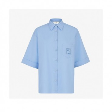 Fendi Womens Trendy Tshirts - 펜디 여성 트렌디 코튼 셔츠 