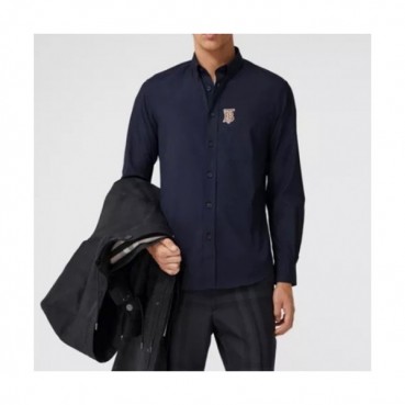 [버버리]Burberry 2021 Mens Vintage Basic Tshirts - 버버리 2021 남성 빈티지 베이직 셔츠 Bur03815x.Size(s 