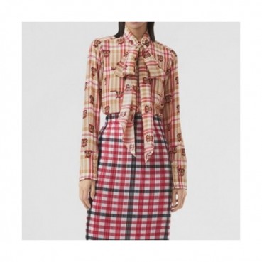 Burberry 2021 Womens Vintage Basic Tshirts - 버버리 2021 여성 빈티지 베이직 셔츠 Bur03790x.Size(s 