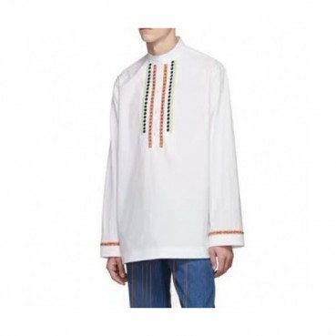 Valentino 2020 Mens Logo Casual Cotton Shirts - 발렌티노 2020 남성 로고 캐쥬얼 코튼 셔츠 Val0460x.Size(m 