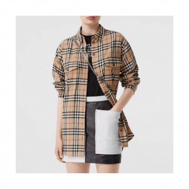 Burberry 2021 Womens Vintage Basic Tshirts - 버버리 2021 여성 빈티지 베이직 셔츠 Bur03592x.Size(s 
