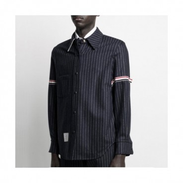 [톰브라운]Thom Browne 2020 Mens Strap Cotton Tshirts - 톰브라운 2020 남성 스트랩 코튼 셔츠 Thom01125x.Size(s 