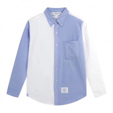 [톰브라운]Thom Browne 2022 Mens Strap Cotton Tshirts - 톰브라운 2020 남성 스트랩 코튼 셔츠 Thom01042x.Size(0 