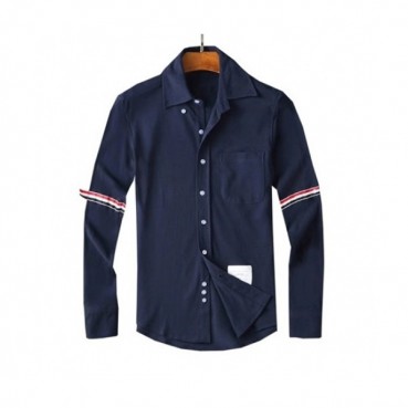 [톰브라운]Thom Browne 2020 Mens Strap Cotton Tshirts - 톰브라운 2020 남성 스트랩 코튼 셔츠 Thom01040x.Size(s 