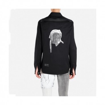 [릭오웬스]Rick Owens 2020 Mens Casual Cotton Shirts - 릭오웬스 2020 남성 캐쥬얼 코튼 셔츠 Ric0089x.Size(s 