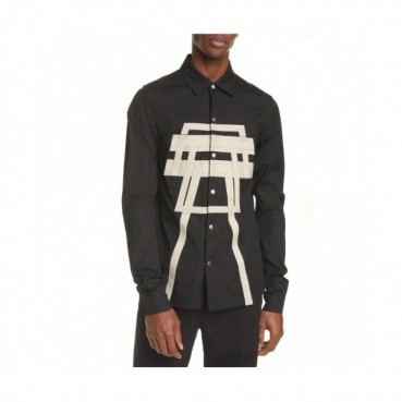 [릭오웬스]Rick Owens 2020 Mens Casual Cotton Shirts - 릭오웬스 2020 남성 캐쥬얼 코튼 셔츠 Ric0071x.Size(s 
