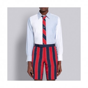 [톰브라운]Thom Browne 2020 Mens Strap Cotton Tshirts - 톰브라운 2020 남성 스트랩 코튼 셔츠 Thom01003x.Size(s 