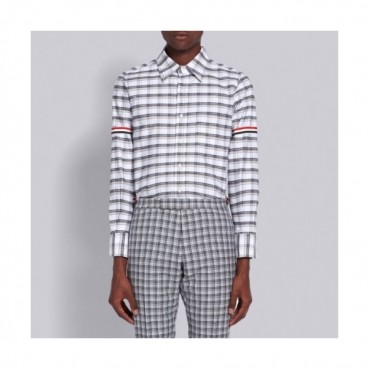 [톰브라운]Thom Browne 2020 Mens Strap Cotton Tshirts - 톰브라운 2020 남성 스트랩 코튼 셔츠 Thom0984x.Size(m 