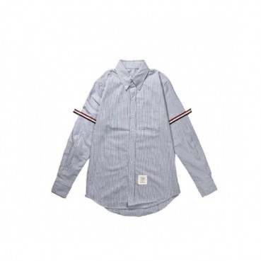 [톰브라운]Thom Browne 2020 Mens Strap Cotton Tshirts - 톰브라운 2020 남성 스트랩 코튼 셔츠 Thom0983x.Size(m 