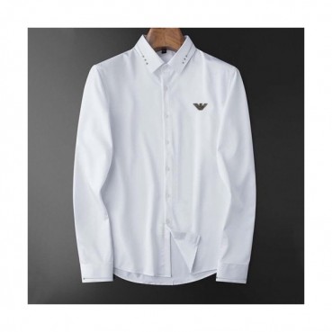[알마니]Emporio Armani 2020 Mens Business Cotton Tshirts - 알마니 2020 남성 비지니스 코튼 셔츠 Arm0743x.Size(m 
