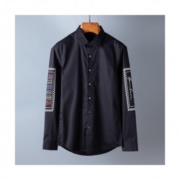 [베르사체]Versace 2020 Mens Logo Silket Tshirts - 베르사체 2020 남성 로고 실켓 셔츠 Ver0691x.Size(s 