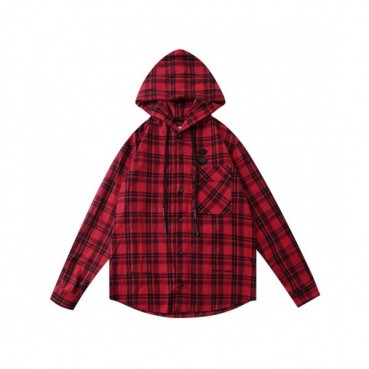 [오프화이트]Off white 2020 Mens Basic Logo Cotton Shirts - 오프화이트 2020 남성 베이직 로고 코튼 체크 셔츠 Off0515x.Size(m 