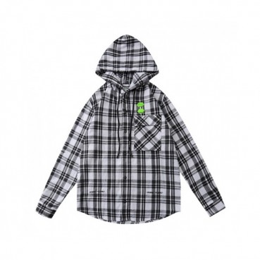 [오프화이트]Off white 2020 Mens Basic Logo Cotton Shirts - 오프화이트 2020 남성 베이직 로고 코튼 체크 셔츠 Off0513x.Size(m 