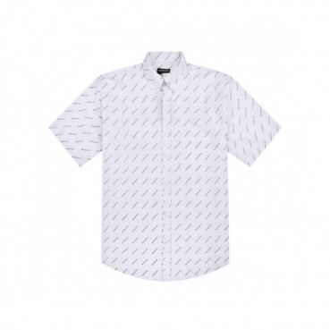 [발렌시아가]Balenciaga 2020 Mens Logo Cotton Short Sleeved Tshirts - 발렌시아가 2020 남성 로고 코튼 반팔 셔츠 Bal0681x.Size(xs 
