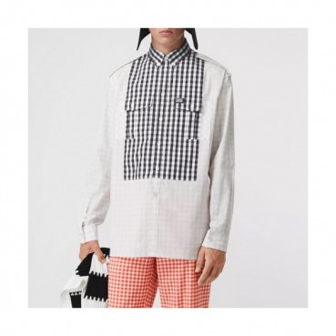 [버버리]Burberry 2020 Mens Vintage Basic Cotton Short Sleeved Tshirts - 버버리 2020 남성 빈티지 베이직 코튼 반팔 셔츠 Bur02804x.Size(xs 