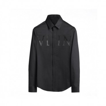 ]Valentino 2020 Mens Logo Casual Cotton Shirts - 발렌티노 2020 남성 로고 캐쥬얼 코튼 셔츠 Val0419x.Size(m 
