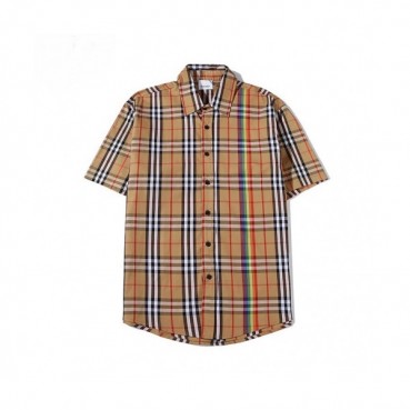 [버버리]Burberry 2020 Mens Vintage Basic Cotton Short Sleeved Tshirts - 버버리 2020 남성 빈티지 베이직 코튼 반팔 셔츠 Bur02790x.Size(m 
