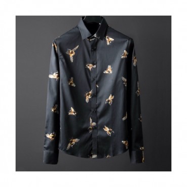 [구찌]Gucci 2020 Mens Casual Silk Tshirts - 구찌 2020 남성 캐쥬얼 실크 셔츠 Guc02786x.Size(m 