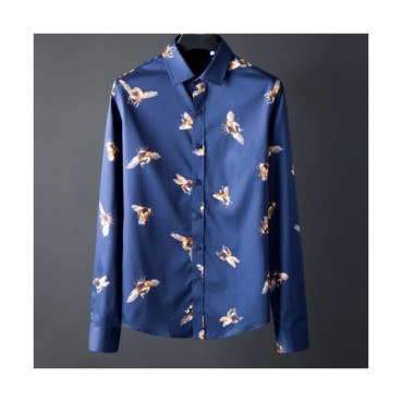 [구찌]Gucci 2020 Mens Casual Silk Tshirts - 구찌 2020 남성 캐쥬얼 실크 셔츠 Guc02785x.Size(m 
