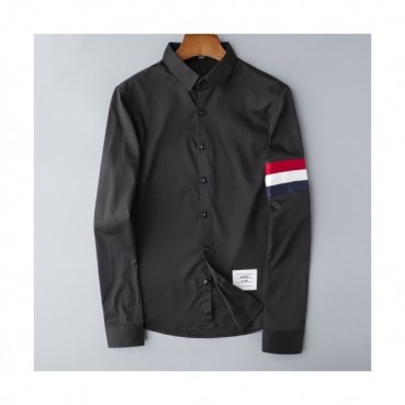 [톰브라운]Thom Browne 2020 Mens Strap Cotton Tshirts - 톰브라운 2020 남성 스트랩 코튼 셔츠 Thom0807x.Size(m 
