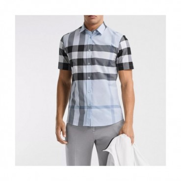 [버버리]Burberry 2020 Mens Vintage Basic Cotton Short Sleeved Tshirts - 버버리 2020 남성 빈티지 베이직 코튼 반팔 셔츠 Bur02721x.Size(s 
