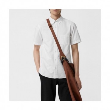 [버버리]Burberry 2020 Mens Vintage Basic Cotton Short Sleeved Tshirts - 버버리 2020 남성 빈티지 베이직 코튼 반팔 셔츠 Bur02707x.Size(m 