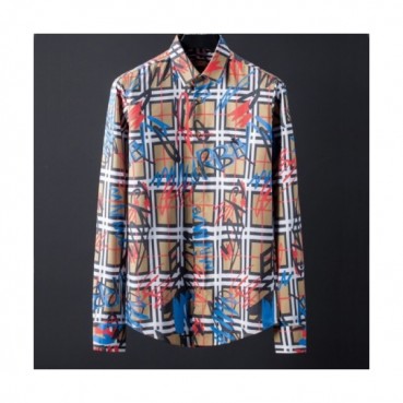 [버버리]Burberry 2020 Mens Vintage Basic Cotton Tshirts - 버버리 2020 남성 빈티지 베이직 코튼 셔츠 Bur02678x.Size(m 