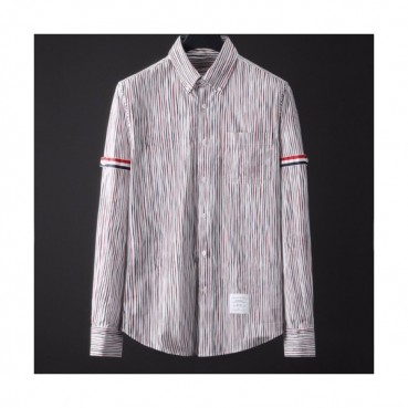 [톰브라운]Thom Browne 2020 Mm/Wm Strap Cotton Tshirts - 톰브라운 2020 남자 스트랩 코튼 셔츠 Thom0772x.Size(s 