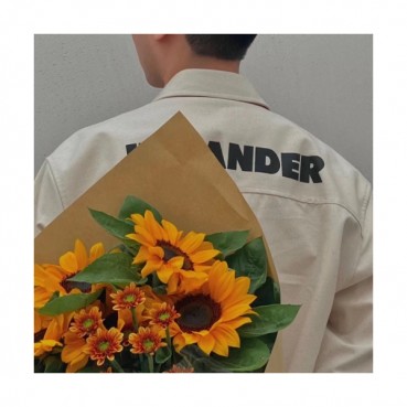 [질샌더]Jil Sander 2020 Mens Basic Denim Short Sleeved Tshirts - 질샌더 2020 남성 베이직 데님 코튼 반팔 셔츠 Jil008x.Size(s 
