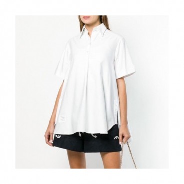 Thom Browne 2020 Womens Basic Cotton Short Sleeved Tshirts - 톰브라운 여성 베이직 코튼 반팔 셔츠 Thom774x