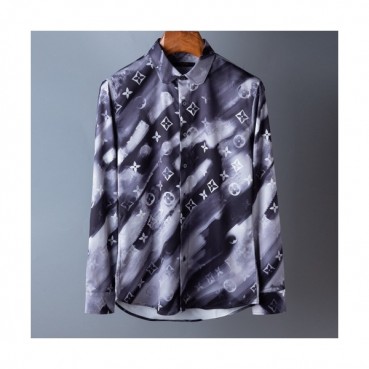 [루이비통]Louis vuitton 2020 Mens Trendy Cotton shirts - 루이비통 2020 남성 트렌디 코튼 셔츠 Lou01842x.Size(s 