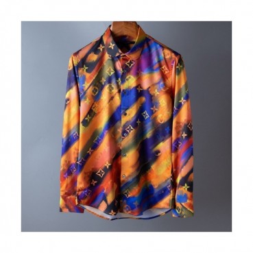 [루이비통]Louis vuitton 2020 Mens Trendy Cotton shirts - 루이비통 2020 남성 트렌디 코튼 셔츠 Lou01841x.Size(s 