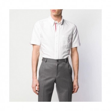 [톰브라운]Thom Browne 2020 Mens Strap Cotton Short Sleeved Tshirts - 톰브라운 2020 남성 스트랩 코튼 반팔 셔츠 Thom0764x.Size(s 