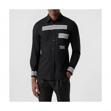 [버버리]Burberry 2020 Mens Vintage Basic Cotton Tshirts - 버버리 2020 남성 빈티지 베이직 코튼 셔츠 Bur02604x.Size(s 