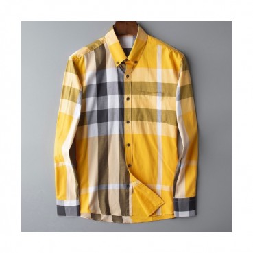 [버버리]Burberry 2020 Mens Vintage Check Tshirts - 버버리 2020 남성 빈티지 체크 셔츠 Bur02576x.Size(s 