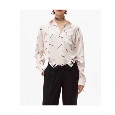 [알렉산더왕]Alexsander Wang 2020 Womens Trendy Cotton Shirts - 알렉산더왕 2020 여성 트렌디 코튼 셔츠 Alw0100x.Size(s 