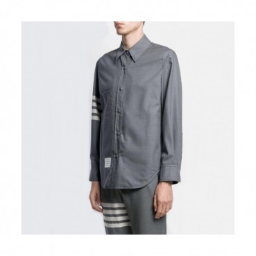 [톰브라운]Thom Browne 2020 Mens Strap Cotton Tshirts - 톰브라운 2020 남성 스트랩 코튼 셔츠 Thom0698x.Size(s 