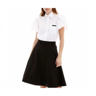 [프라다]Prada 2020 Womens Logo Cotton Short Sleeved Tshirts - 프라다 2020 여성 로고 코튼 반팔 셔츠 Pra0996x.Size(s 