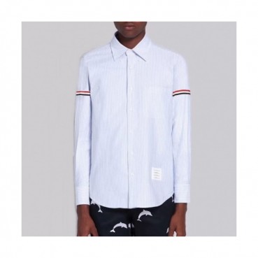 [톰브라운]Thom Browne 2020 Mens Strap Cotton Tshirts - 톰브라운 2020 남성 스트랩 코튼 셔츠 Thom0665x.Size(s 