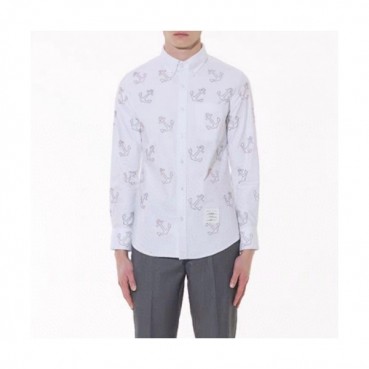 [톰브라운]Thom Browne 2020 Mens Strap Cotton Tshirts - 톰브라운 2020 남성 스트랩 코튼 셔츠 Thom0663x.Size(s 