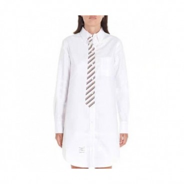 Thom Browne Womens Strap Cotton Tshirts - 톰브라운 여성 스트랩 코튼 셔츠 Thom662x