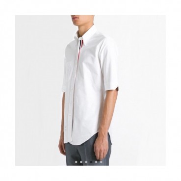 [톰브라운]Thom Browne 2020 Mens Strap Cotton Short Sleeved Tshirts - 톰브라운 2020 남성 스트랩 코튼 반팔 셔츠 Thom0641x.Size(s 