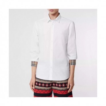 [버버리]Burberry 2020 Mens Vintage Basic Cotton Tshirts - 버버리 2020 남성 빈티지 베이직 코튼 셔츠 Bur02269x.Size(s 